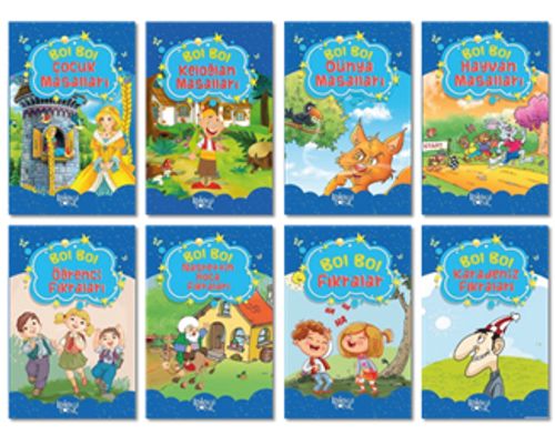 Bol Bol Fıkra ve Masallar Seti (8 Kitap)