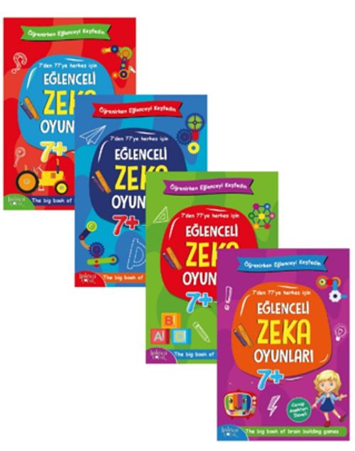 Eğlenceli Zeka Oyunları (4'lü Set)
