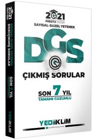 2021 Prestij Serisi DGS Tamamı Çözümlü Son 7 Yıl Çıkmış Sorular