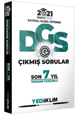 2021 Prestij Serisi DGS Tamamı Çözümlü Son 7 Yıl Çıkmış Sorular