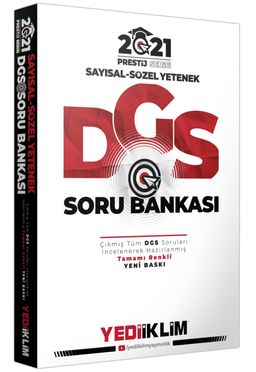 2021 Prestij Serisi DGS Sayısal Sözel Yetenek Soru Bankası(Tamamı Renkli)