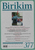 Birikim Aylık Sosyalist Kültür Dergisi Sayı:377 2020