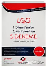 LGS 1. Dönem Konuları Sınav Formatında 5 Deneme