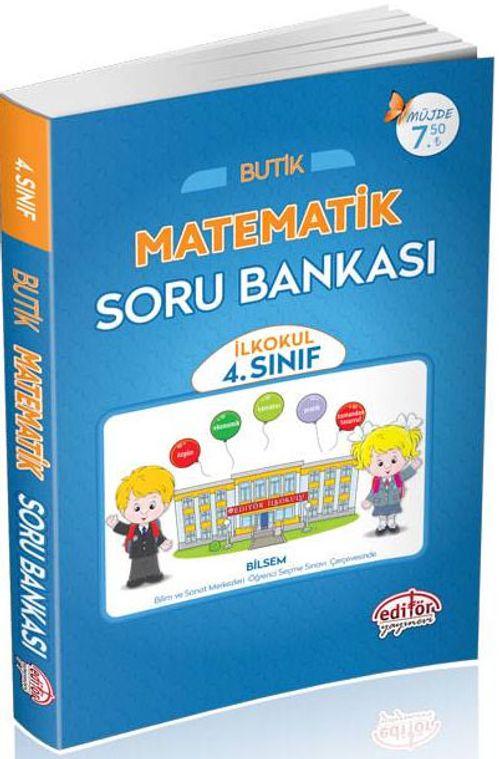 4. Sınıf Butik Matematik Soru Bankası