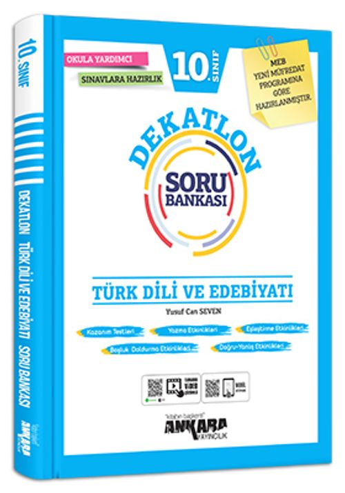 10. Sınıf Türk Dili ve Edebiyatı Dekatlon Soru Bankası