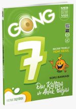 Gong 7. Sınıf Din Kültürü ve Ahlak Bilgisi Soru Bankası  