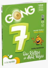 Gong 7. Sınıf Din Kültürü ve Ahlak Bilgisi Soru Bankası  
