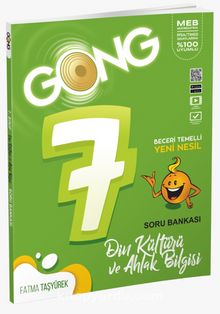 Gong 7. Sınıf Din Kültürü ve Ahlak Bilgisi Soru Bankası - Fatma Taşyürek