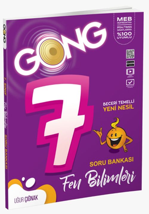 Gong 7. Sınıf Fen Bilimleri Soru Bankası  