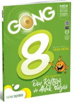 Gong 8. Sınıf Din Kültürü ve Ahlak Bilgisi Soru Bankası  
