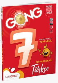 Gong 7. Sınıf Türkçe Soru Bankası  