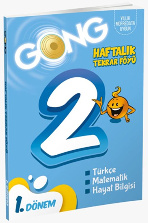 Gong 2. Sınıf 1. Dönem Haftalık Tekrar Föyü 