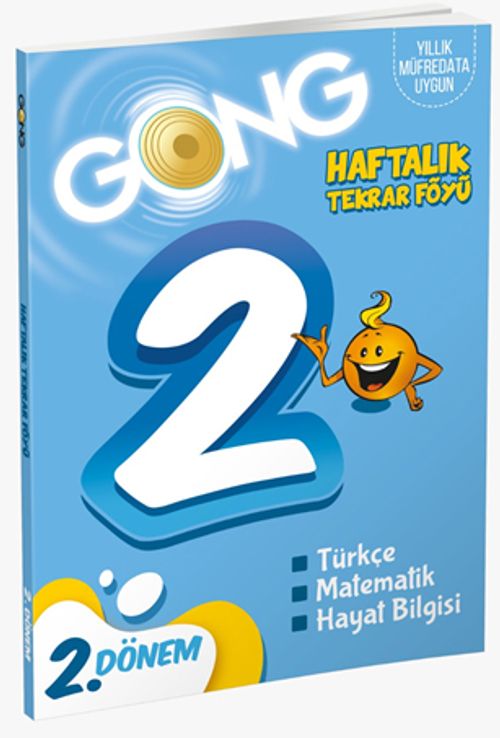 Gong 2. Sınıf 2. Dönem Haftalık Tekrar Föyü 