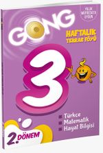 Gong 3. Sınıf 2. Dönem Haftalık Tekrar Föyü 