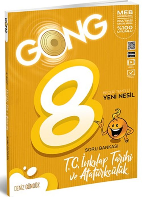 Gong 8. Sınıf T.C. İnkılap Tarihi ve Atatürkçülük  Soru Bankası  