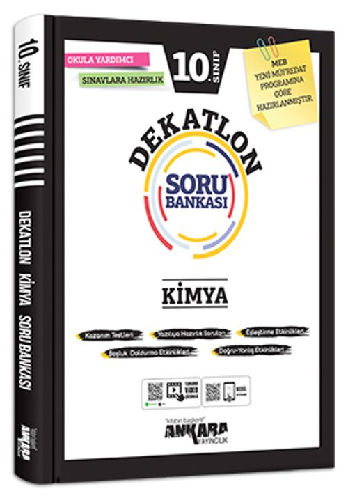 10. Sınıf Dekatlon Kimya Soru Bankası