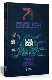 2021 7. Sınıf Farklı İsem İngilizce Soru Bankası