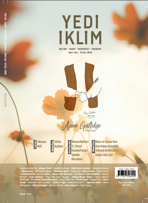 7edi İklim Sayı:366 Eylül 2020 Kültür Sanat Medeniyet Edebiyat Dergisi