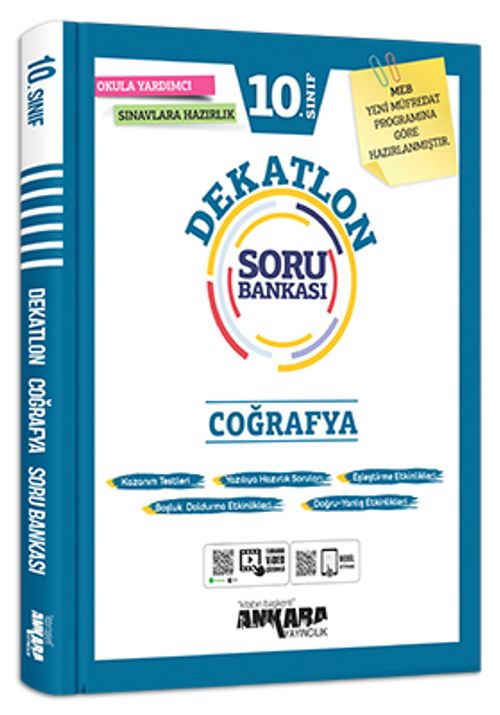 10. Sınıf Dekatlon Coğrafya Soru Bankası