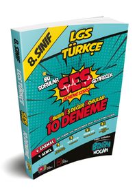 LGS 8. Sınıf SES Serisi Türkçe 10 Fasikül Deneme 