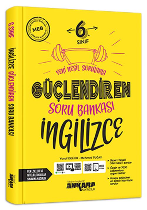 6. Sınıf Güçlendiren İngilizce Soru Bankası