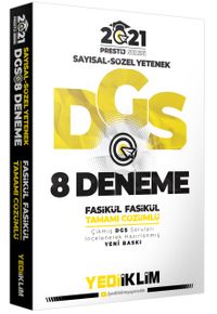 2021 Prestij Serisi DGS Tamamı Çözümlü 8 Fasikül Deneme