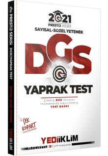 2021 Prestij Serisi DGS Çek Kopart Yaprak Test - Kolektif