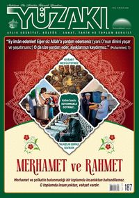 Yüzakı Aylık Edebiyat, Kültür, Sanat, Tarih ve Toplum Dergisi Sayı:187 Eylül 2020