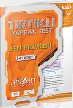 7.Sınıf Fen Bilimleri Tırtıklı Test