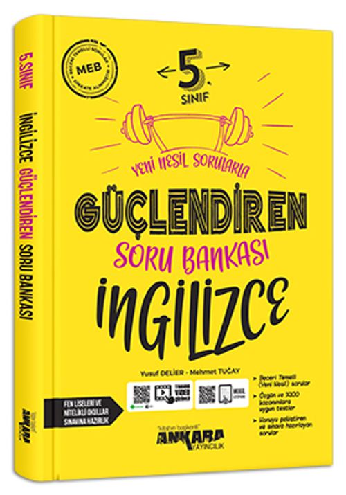 5. Sınıf Güçlendiren İngilizce Soru Bankası