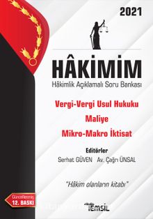 Hakimim Vergi Hukuku Vergi Usul Hukuku Maliye Mikro İktisat Makro İktisat - Serhat Güven