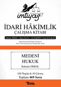 İmtiyaz İdari Hakimlik Çalışma Kitabı Medeni Hukuk 