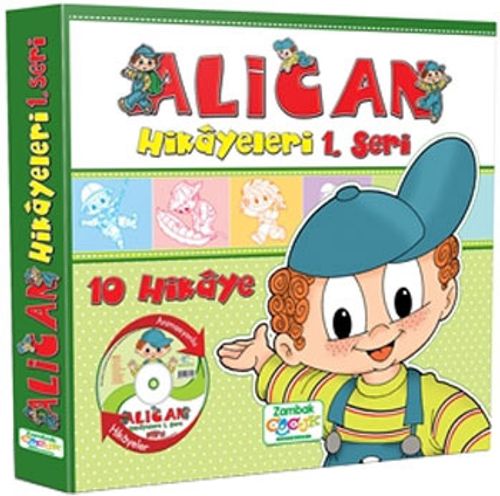 Alican Hikayeleri 1.Seri (10 Kitap+Dvd)