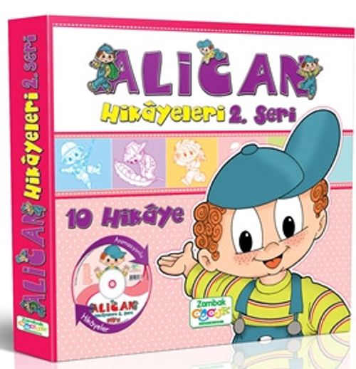 Alican Hikayeleri 2. Seri (10 Kitap+Dvd)