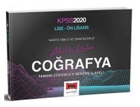 2020 KPSS Lise Ön Lisans Tablo ve Grafiklerle Akılda Kalan Coğrafya Kitabı