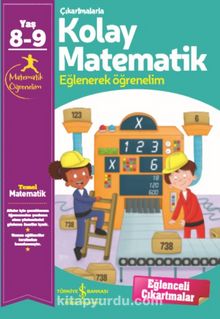 Çıkartmalarla Kolay Matematik (8-9 Yaş) - First4maths
