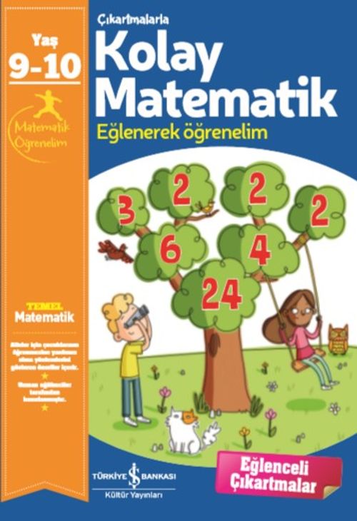 Çıkartmalarla Kolay Matematik (9-10 Yaş)