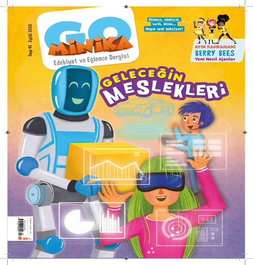 minikaGO Aylık Çocuk Dergisi Sayı: 45 Eylül 2020