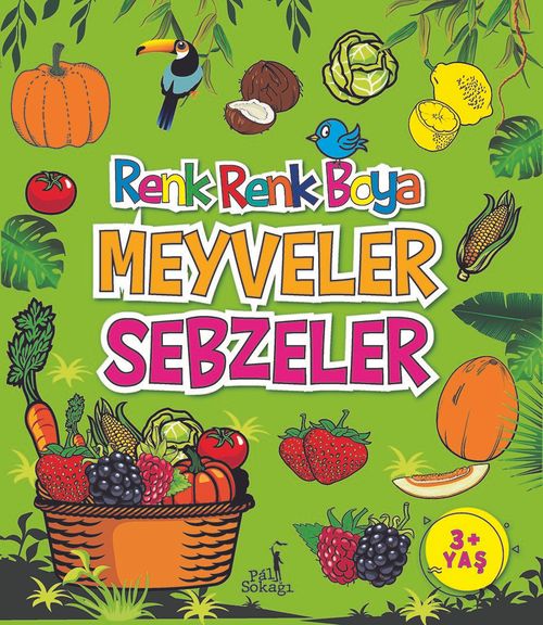 Renk Renk Boya / Meyveler Sebzeler