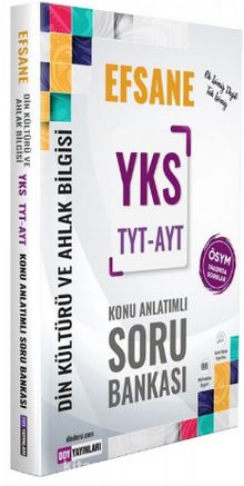 YKS TYT AYT Din Kültürü ve Ahlak Bilgisi Efsane Konu Anlatımlı Soru Bankası - Kolektif