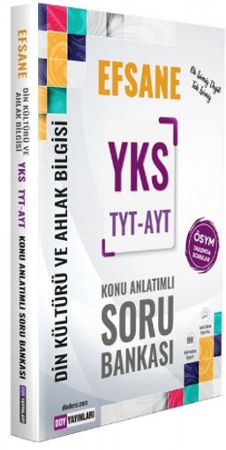YKS TYT AYT Din Kültürü ve Ahlak Bilgisi Efsane Konu Anlatımlı Soru Bankası