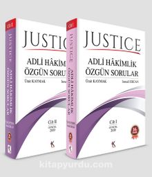 Justıce  Adli Hakimlik Özgün Sorular (2 Cilt)
