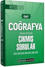 2020 ÖABT Coğrafya Tamamı Çözümlü Çıkmış Sorular (2013 - 2014 - 2015 - 2016 - 2017-2018-2019)