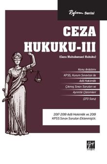 Ceza Hukuku -III (Ceza Muhakemesi Hukuku)