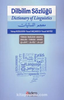 Dilbilim Sözlüğü & Dictionary Of Linguistics - Yakup Kızılkaya