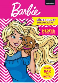 Barbie Süper Kolay Boyama Kitabı