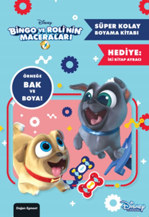 Disney Bingo ve Roli'nin Maceraları Süper Kolay Boyama Kitabı