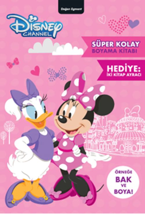 Disney Minnie Süper Kolay Boyama Kitabı