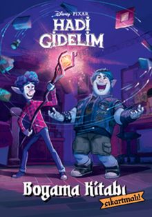 Disney Pıxar Hadi Gidelim Çıkartmalı Boyama Kitabı