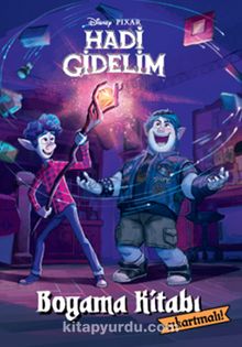 Disney Pıxar Hadi Gidelim Çıkartmalı Boyama Kitabı - Kolektif